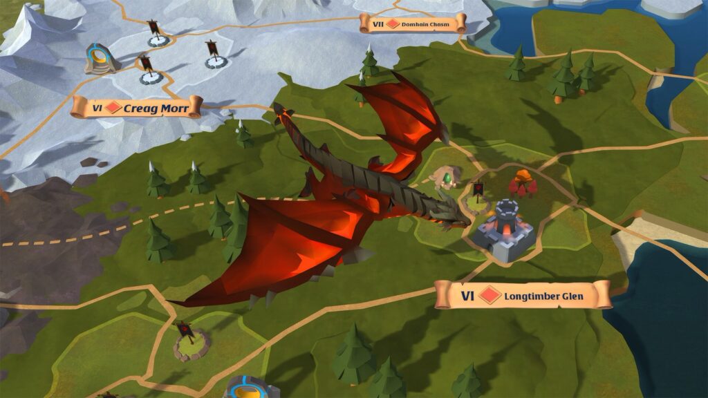 Albion Online gameplay screenshot for Albion Online Dragonfire Patch 2 Raises Loot and Protects Entry Gear