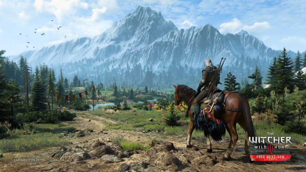 The Witcher 3: Wild Hunt gameplay screenshot for Witcher 3 Switch 2 Upgrade Timing Differs for Digital and Physical Copies