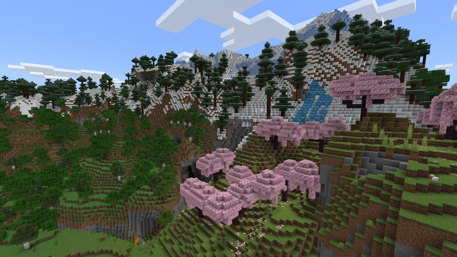 Minecraft gameplay screenshot for How to Get Mending in Minecraft Without Wasting Trades