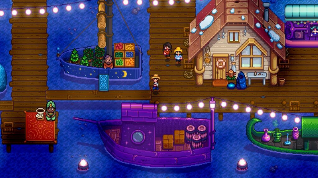 Stardew Valley gameplay screenshot for Stardew Valley Green Rain Plan: Moss, Ferns and Seeds First