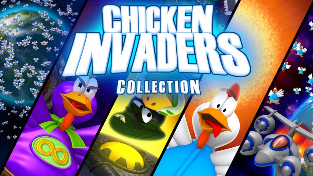 Chicken Invaders Collection gameplay screenshot from the official Xbox Wire announcement