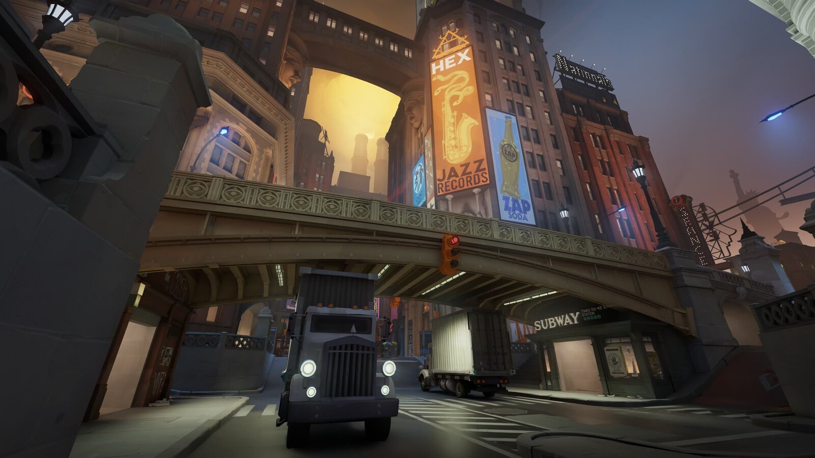 Deadlock City Never Sleeps map view in the Cursed Apple