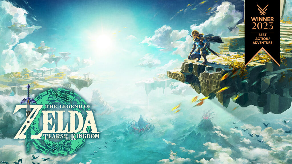 The Legend of Zelda Tears of the Kingdom gameplay screenshot from the official Nintendo store page.