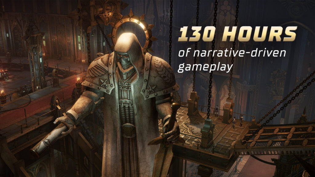 Warhammer 40,000: Rogue Trader gameplay screenshot from the official Steam store page