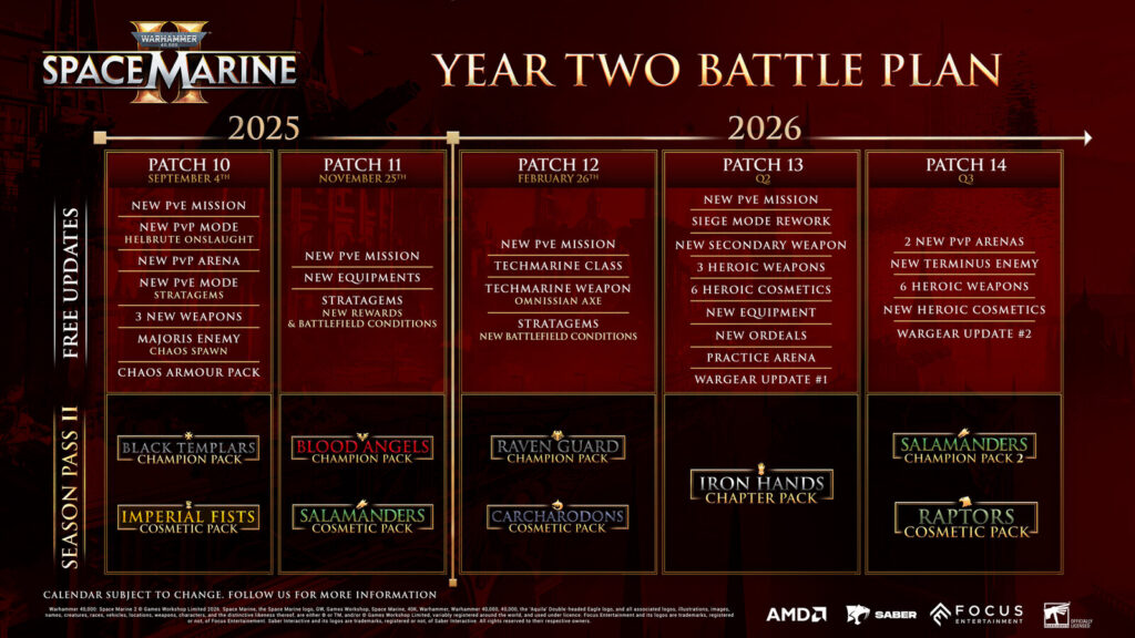 Warhammer 40,000: Space Marine 2 official gameplay screenshot