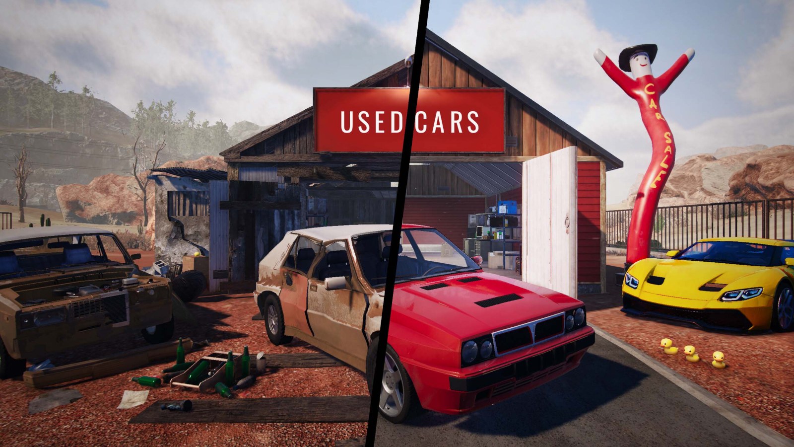 Used Cars Simulator gameplay screenshot on Xbox Series X|S