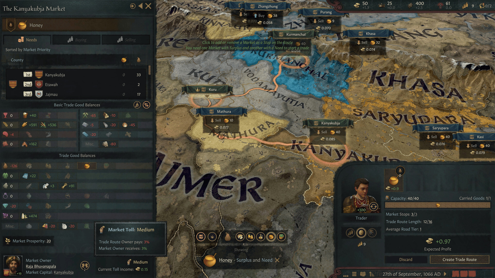 Crusader Kings III Silk and Silver Merchant and Republic gameplay screenshot