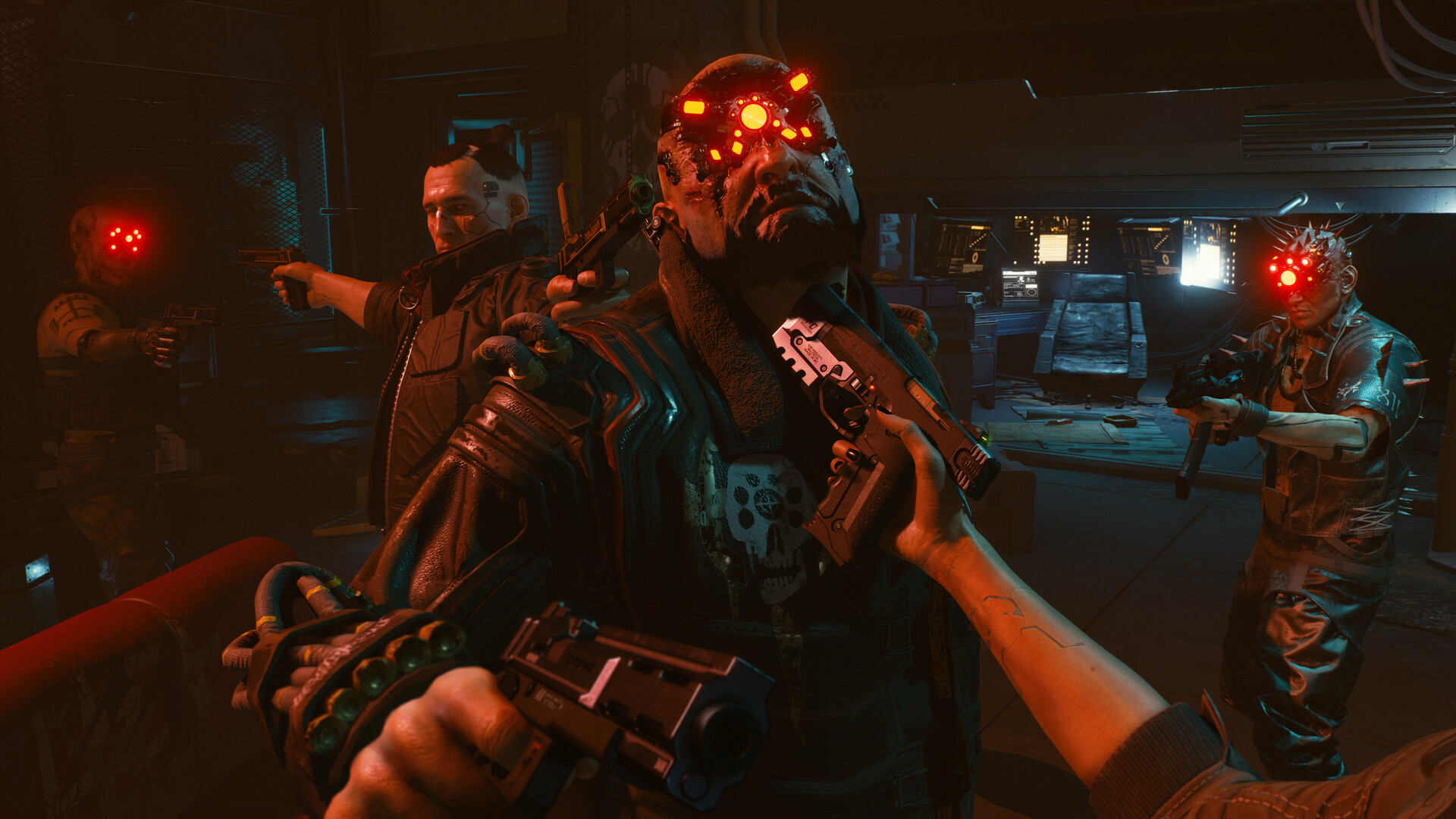 Cyberpunk 2077 gameplay screenshot from the official Steam store page