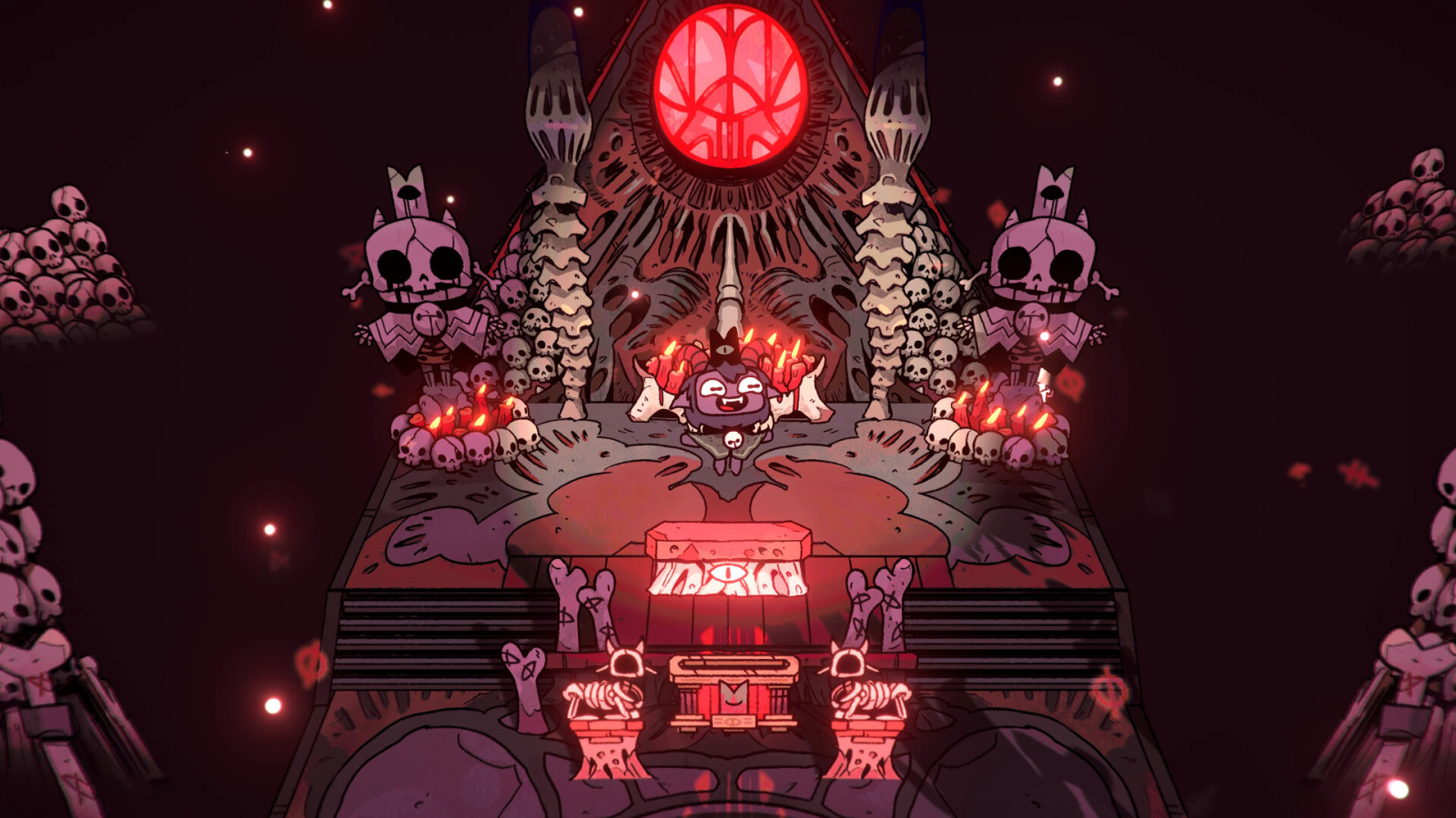 Official Cult of the Lamb gameplay screenshot from the Steam store page