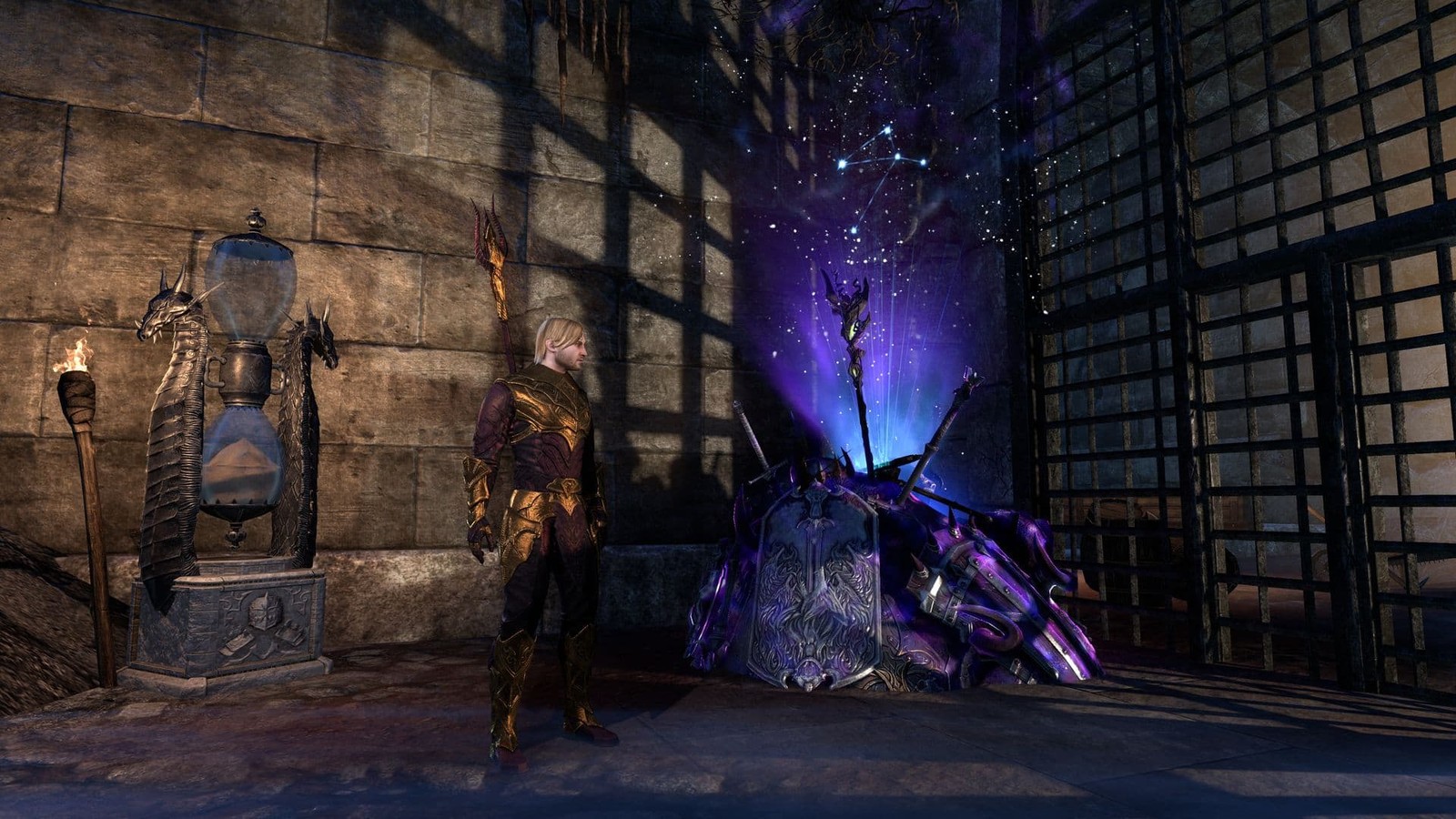 The Elder Scrolls Online solo dungeon Meted Misfortunes screen