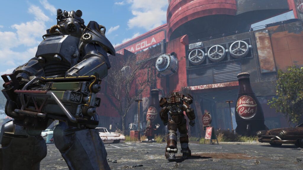 Official Fallout 76 gameplay screenshot from the Steam store page.