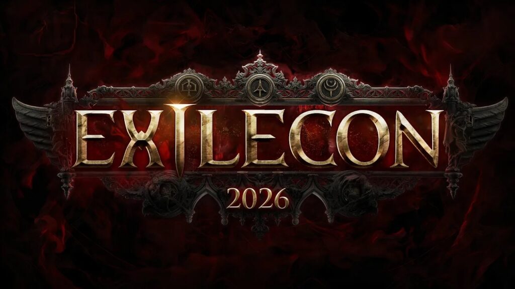 ExileCon 2026 official trailer frame showing Path of Exile gameplay