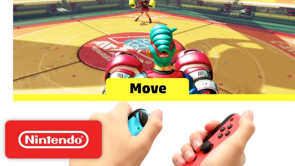 ARMS gameplay on Nintendo Switch