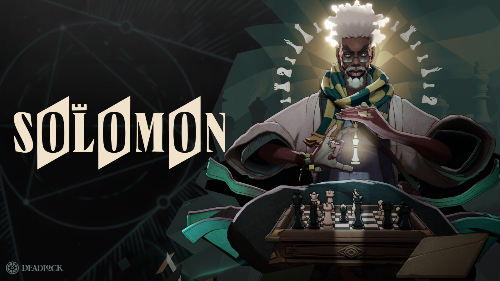 Solomon using his chess-themed abilities in Deadlock