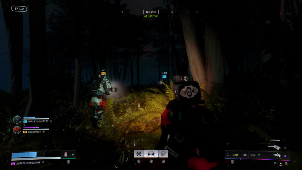 A Runner explores Tau Ceti IV in Bungie gameplay from Marathon.