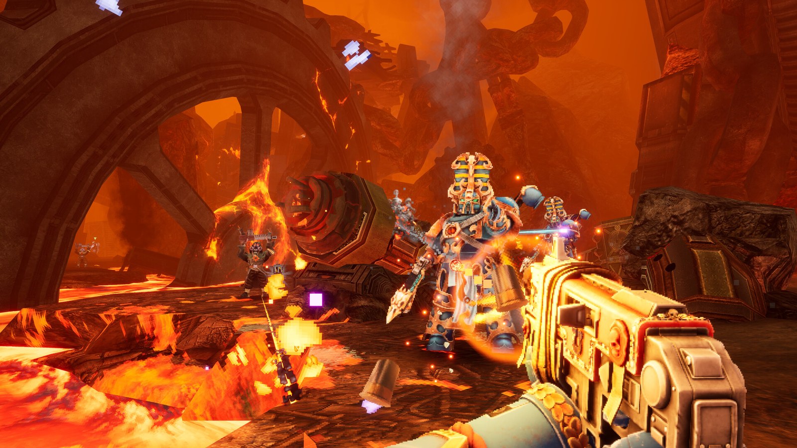 Warhammer 40000 Boltgun 2 gameplay screenshot from the official Steam store media