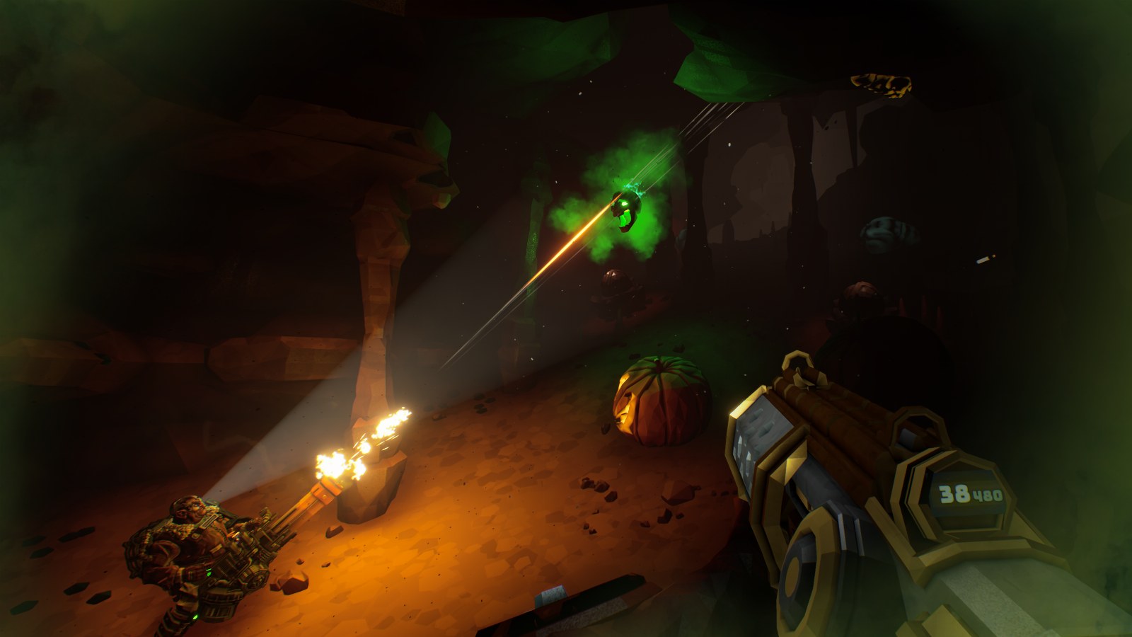 Deep Rock Galactic Hoxxes Halloween 2026 flying skulls gameplay screenshot