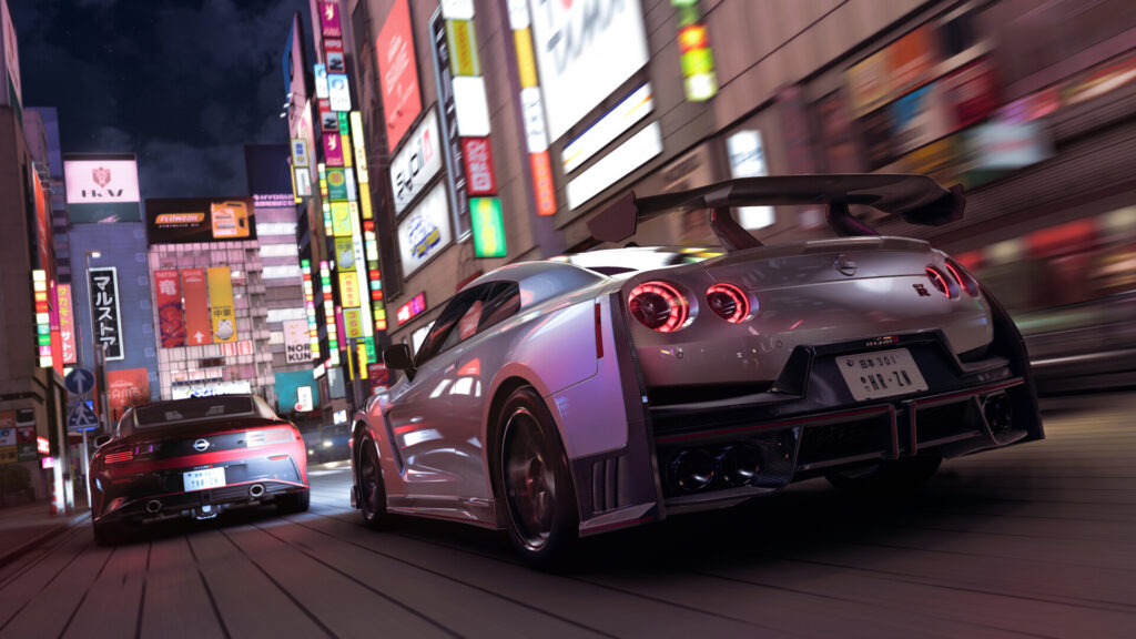 A sports car driving through the Japanese countryside in Forza Horizon 6