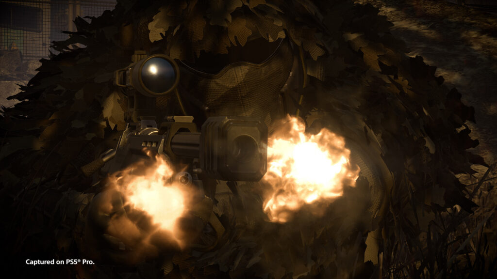 Helldiver aiming the R-40 Sightliner in an official Scope of Authority gameplay image