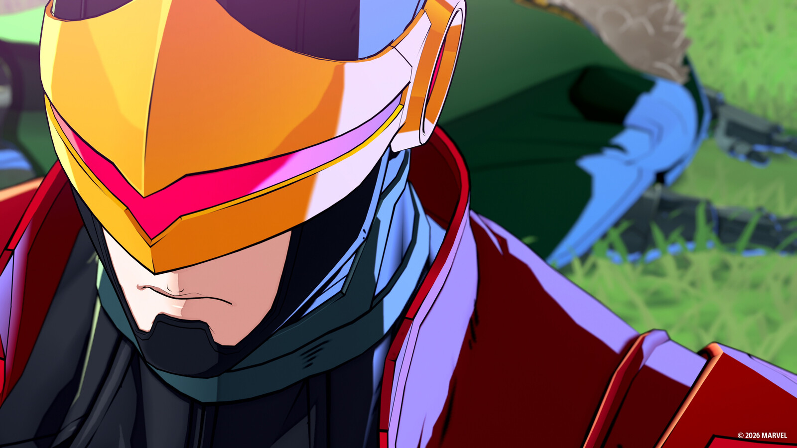 Phoenix Cyclops using Phoenix Force attacks in MARVEL Tōkon: Fighting Souls