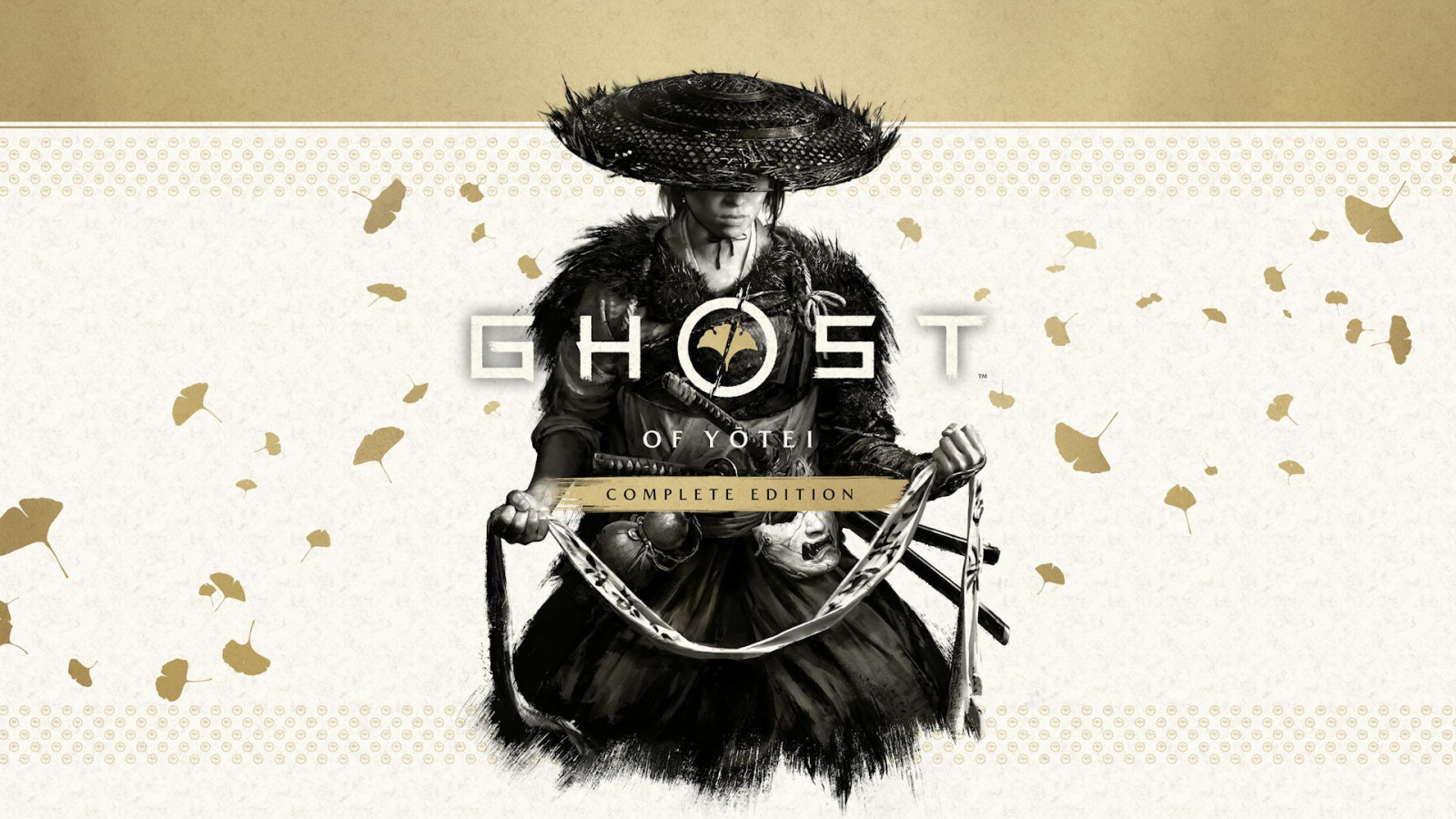 Ghost of Yōtei Complete Edition official key art featuring protagonist Atsu