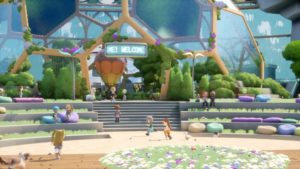 Loftia demo gameplay screenshot from the official Steam store page