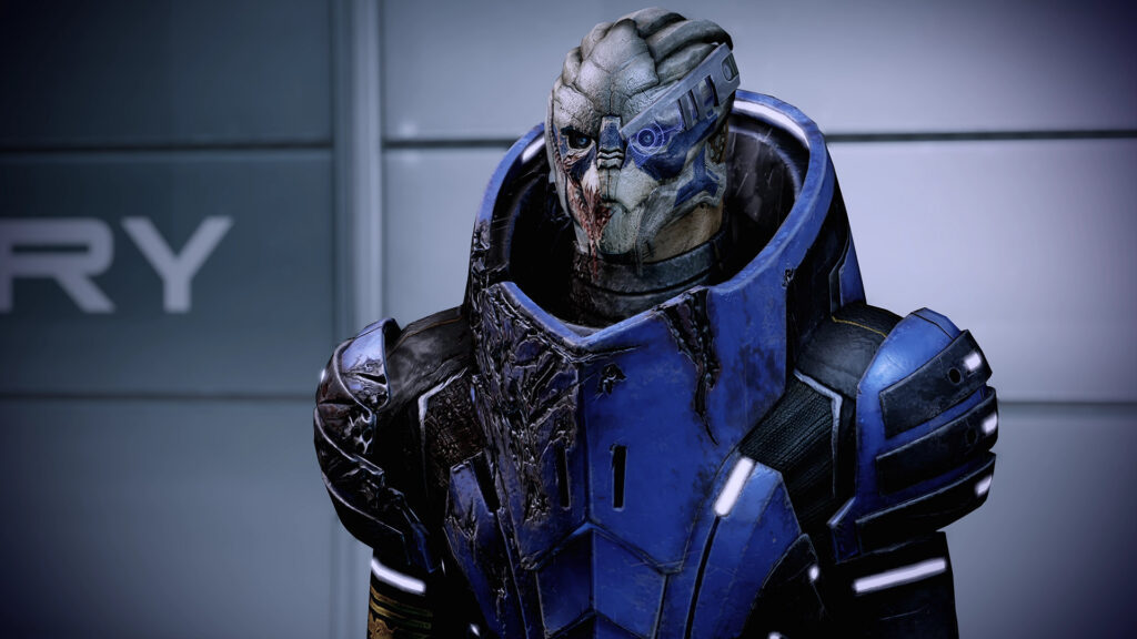 Official Mass Effect Legendary Edition gameplay screenshot from BioWare\u0027s sci-fi RPG