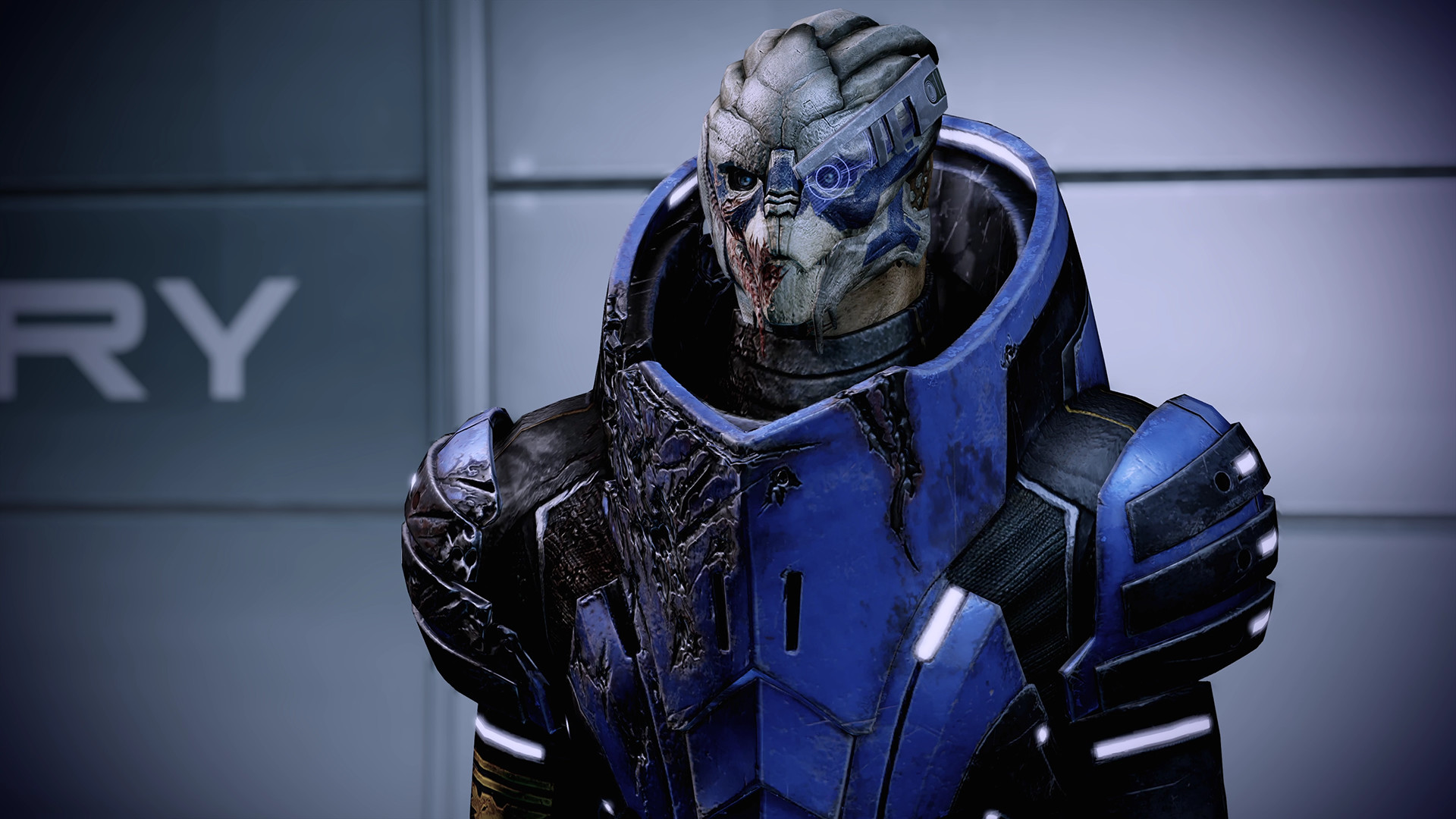 Official Mass Effect Legendary Edition gameplay screenshot from BioWare\u0027s sci-fi RPG