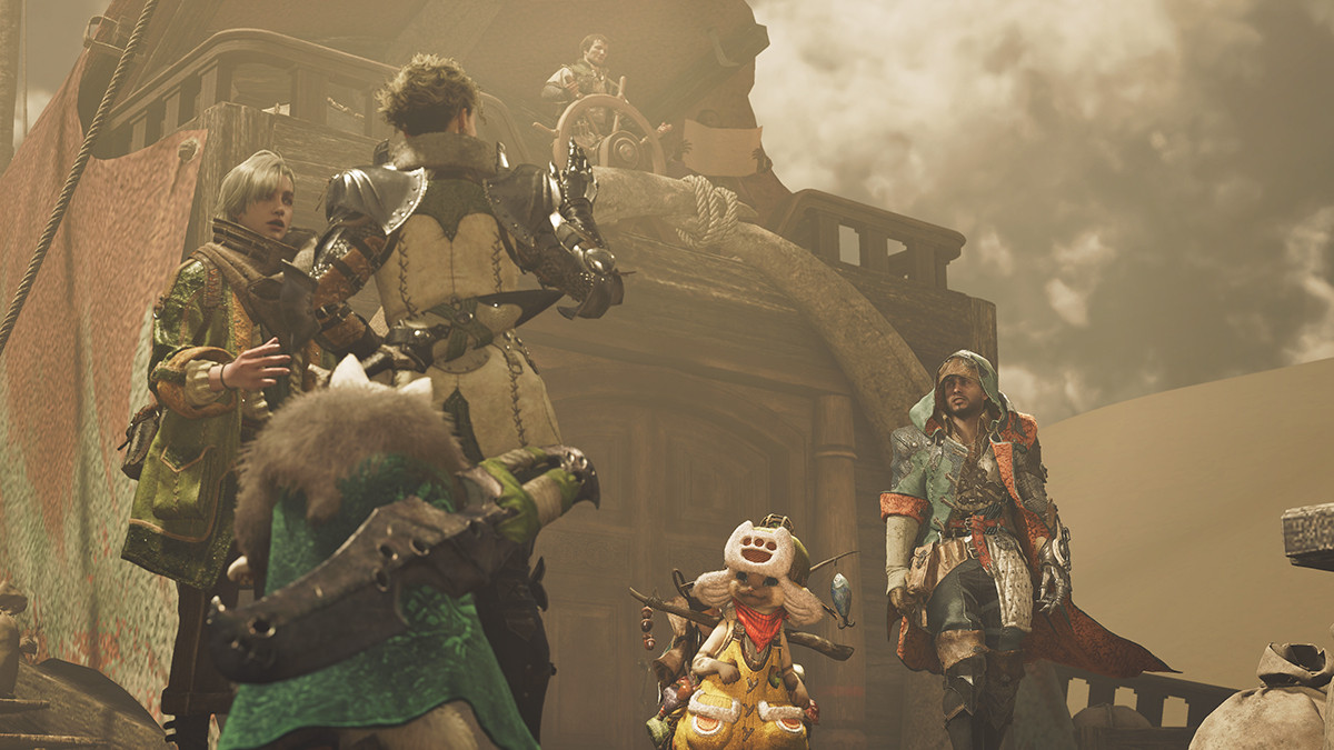 Monster Hunter Wilds Prologue Demo gameplay screenshot on Nintendo Switch 2