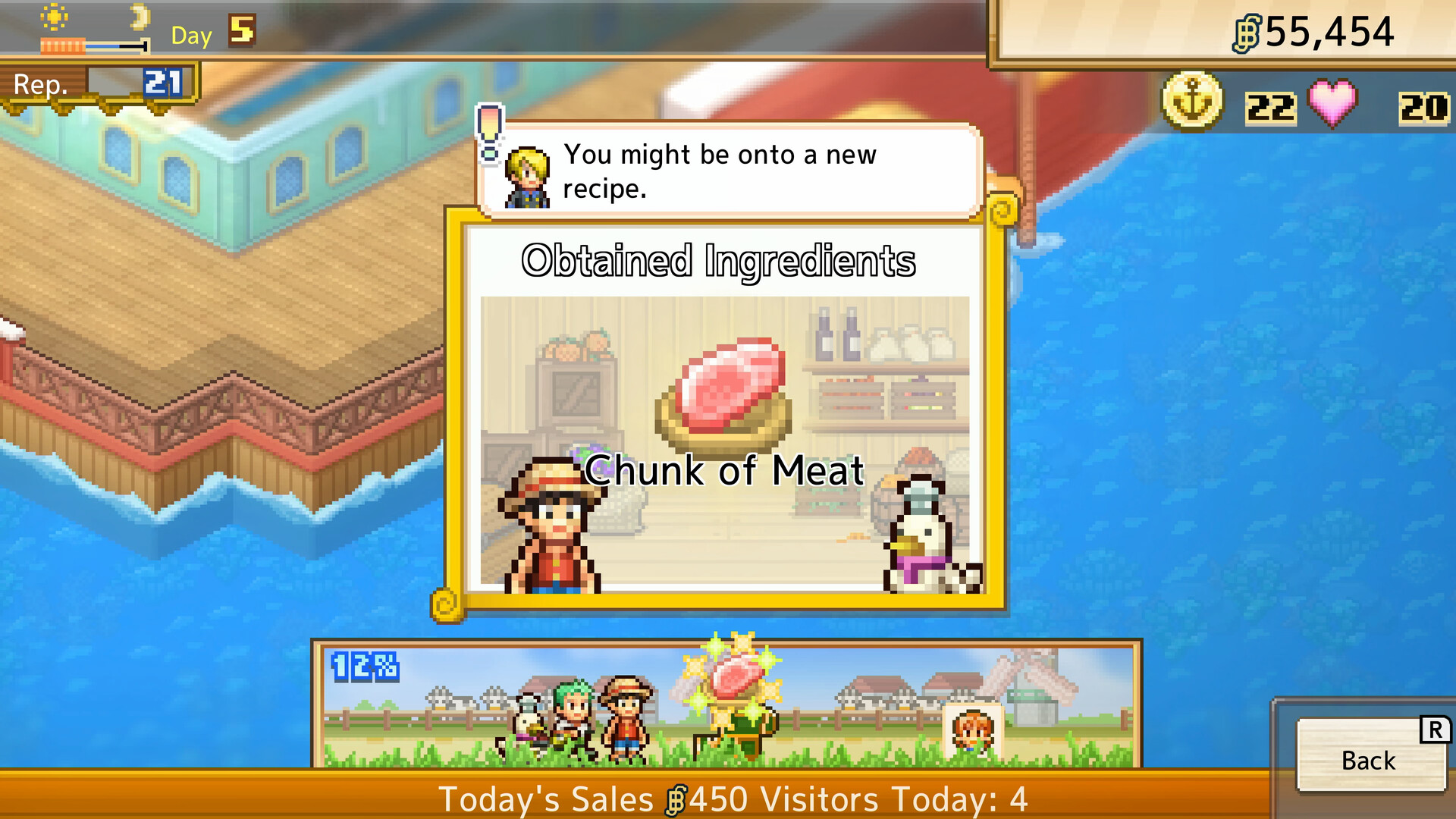 Official ONE PIECE: Grand Gourmet gameplay screenshot from the Steam store page