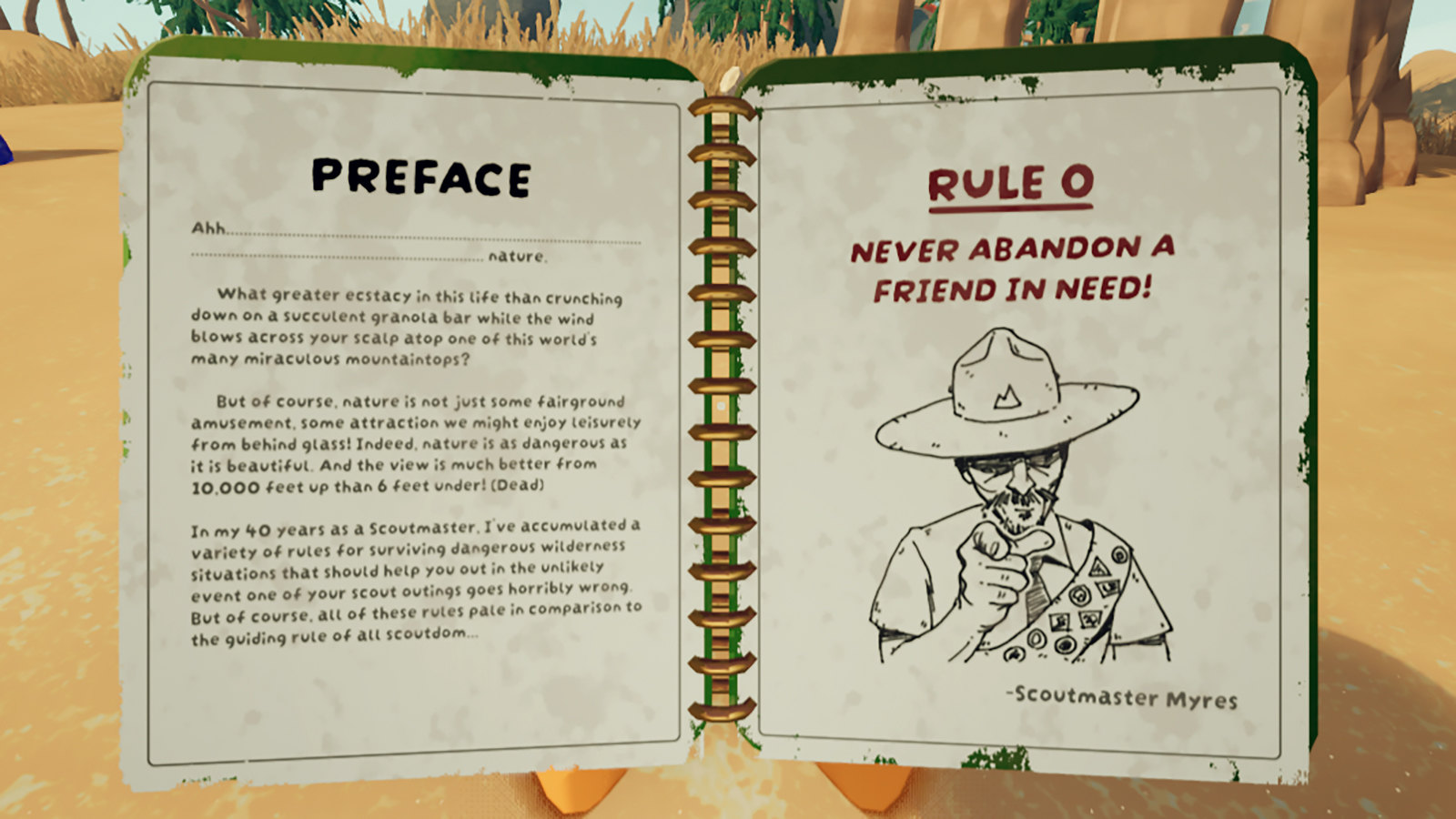Peak co-op climbing gameplay screenshot