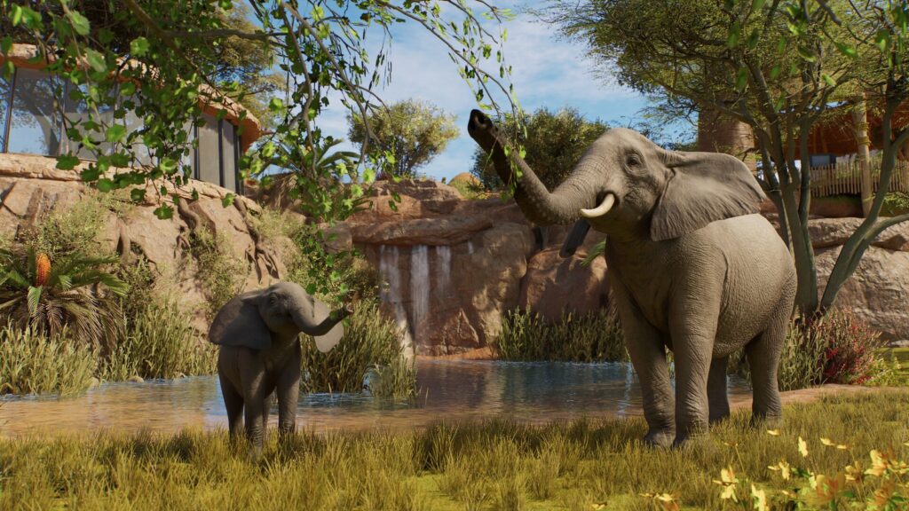 Planet Zoo 2 gameplay screenshot from the official Steam store media
