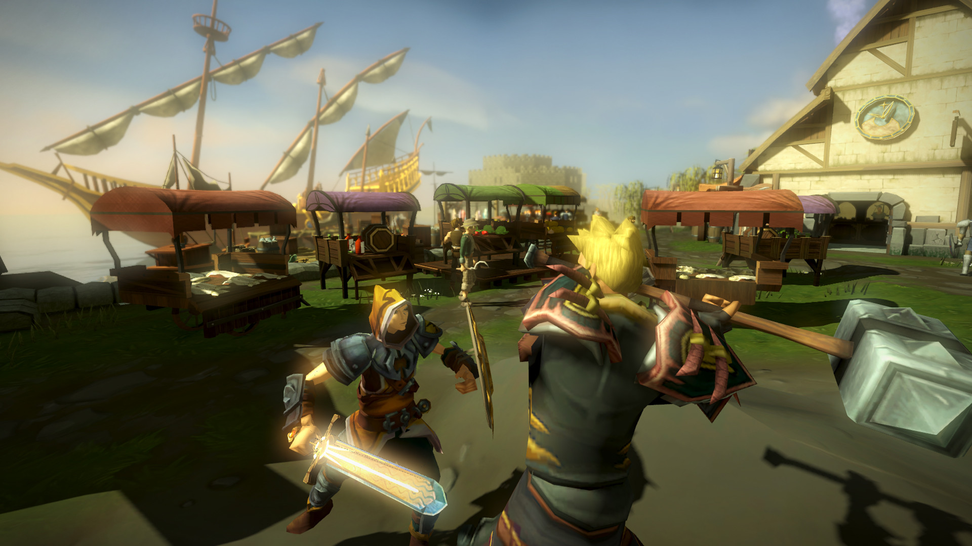 RuneScape gameplay screenshot from the official Steam store page