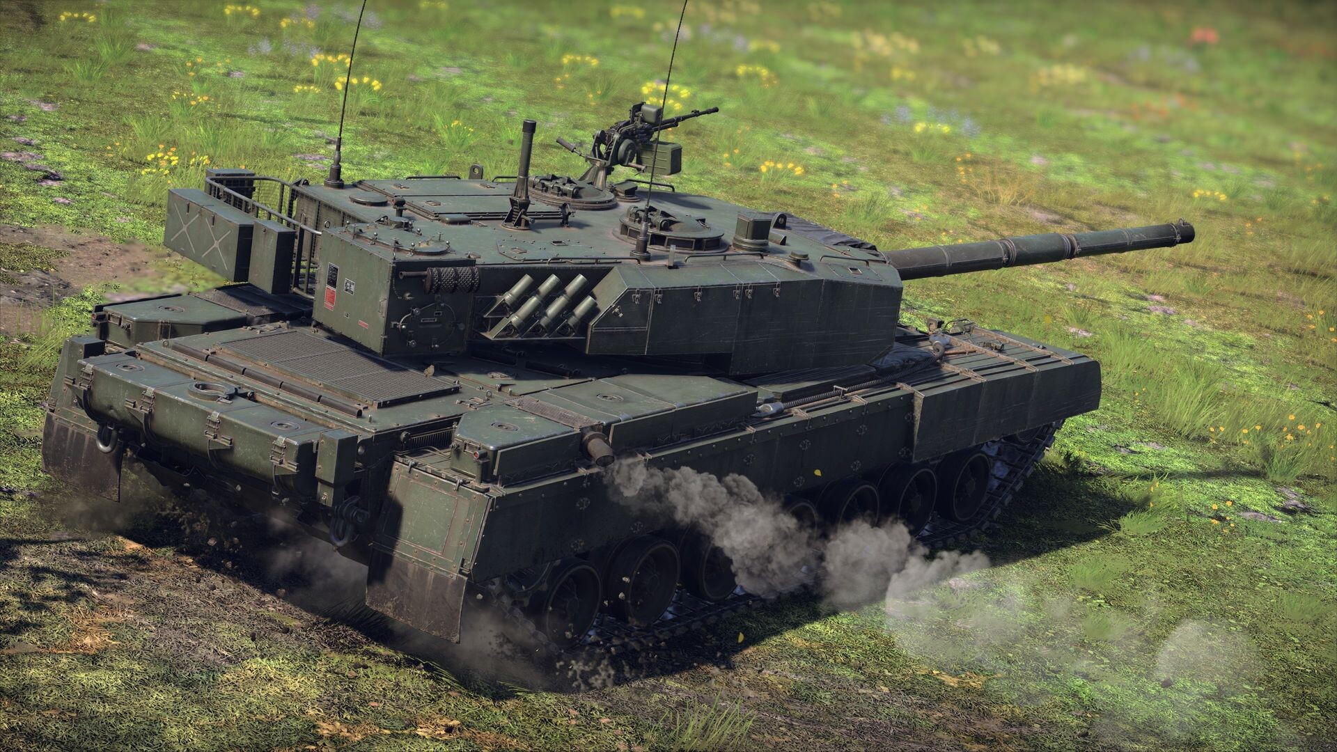 War Thunder aircraft in an official gameplay screenshot