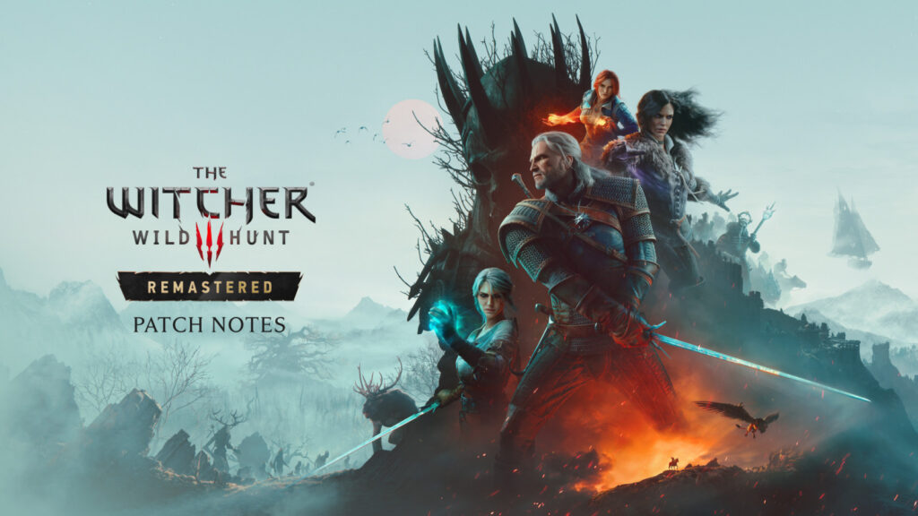 Geralt in The Witcher 3: Wild Hunt Remastered official gameplay image